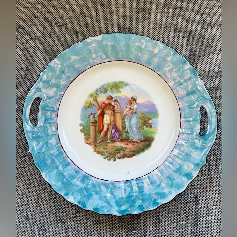 Bavaria Vintage Plate With Handles